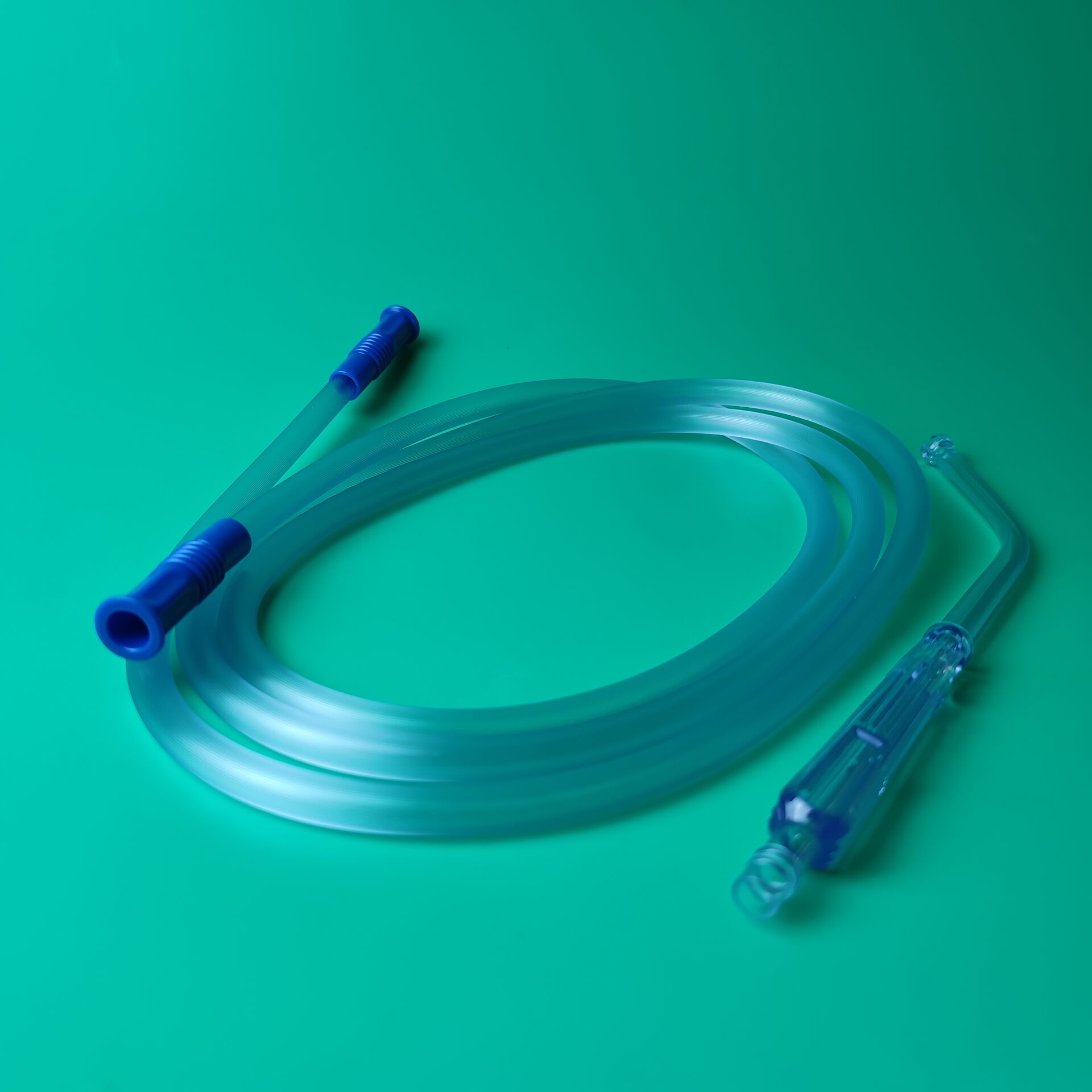 Sterile Medical PVC Suction Connecting Tube With Yankauer Handle