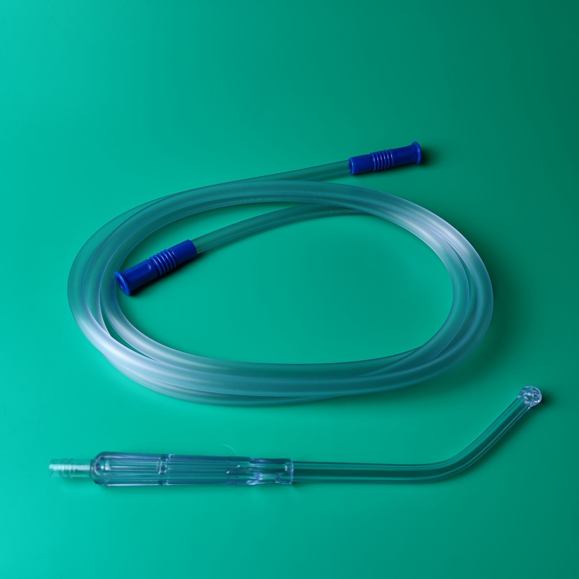 Sterile Medical PVC Suction Connecting Tube With Yankauer Handle