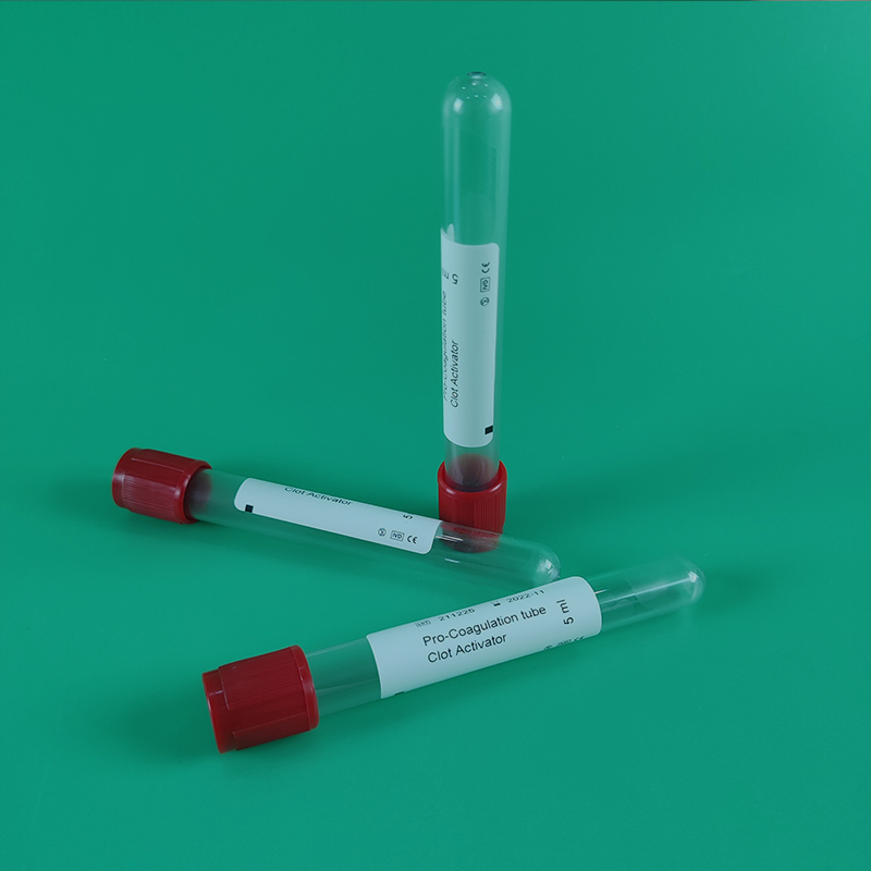 10ml Pro-Coagulant Vacuum Blood Collection Tube Red Cap