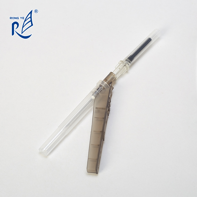Pen Type Needles with Safety Device Safety Lancet Needle Blood Drawing Disposable Blood Collection Needle