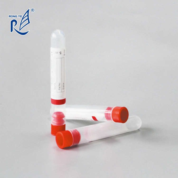 Non-vacuum PP Blood Collection Tube for Labtory Use