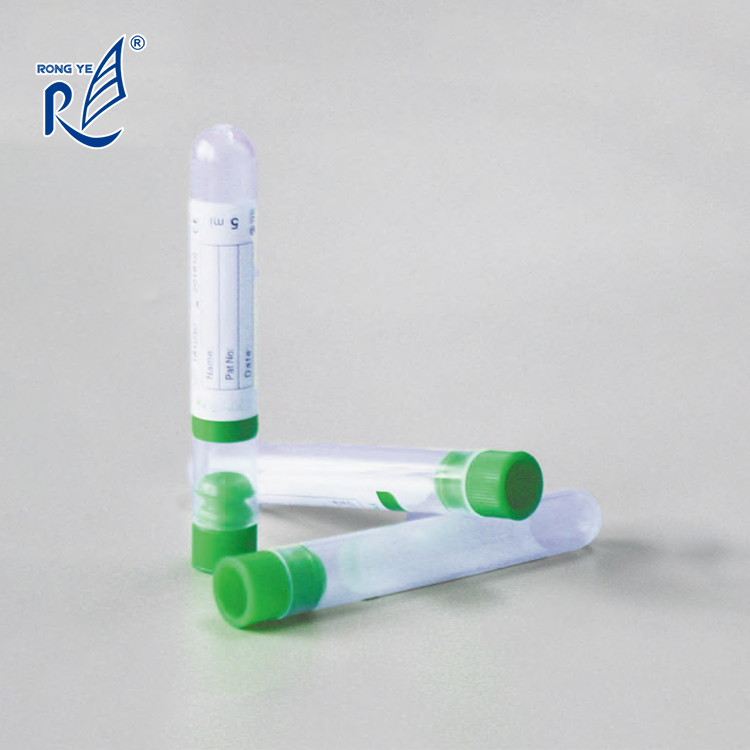 Non-vacuum PP Blood Collection Tube for Labtory Use